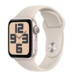 Apple Iwatch SE 2022 2nd gen 44 mm Starlight, Sieraden, Tassen en Uiterlijk, Smartwatches, Ophalen, IOS, Zo goed als nieuw, Waterdicht