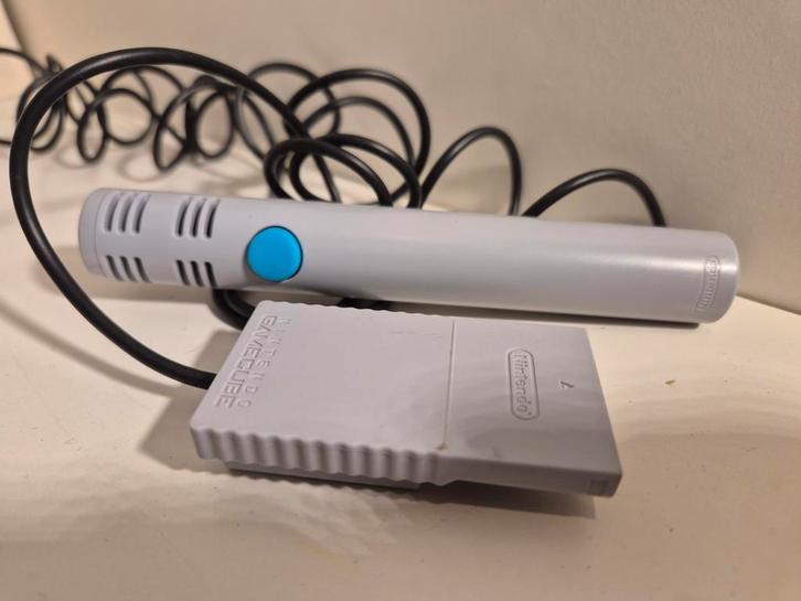 Originele GameCube microfoon, Spelcomputers en Games, Games | Nintendo GameCube, Zo goed als nieuw, Muziek, 3 spelers of meer