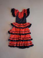Spaanse jurk verkleedkleding 6-8 jaar meisjes, Ophalen of Verzenden, Zo goed als nieuw