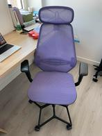 IKEA Styrspel Gaming chair, purple/black, Huis en Inrichting, Ophalen of Verzenden, Zo goed als nieuw, Zwart