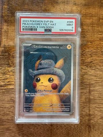 Pikachu with grey felt hat beschikbaar voor biedingen