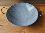 Emaille wok 40 cm, Antiek en Kunst, Antiek | Emaille, Ophalen of Verzenden