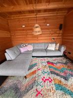 Grijze hoekbank, Huis en Inrichting, Ophalen, 250 tot 300 cm, Gebruikt, Hoekbank
