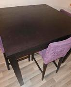 Eettafel 4 stoelen, Huis en Inrichting, Tafels | Eettafels, Ophalen, 50 tot 100 cm, Zo goed als nieuw, Vijf personen of meer