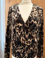 Leopard zachte top- Things I Like Things I Love - Maat M, Kleding | Dames, Maat 38/40 (M), Bruin, Ophalen of Verzenden, Zo goed als nieuw