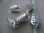 4066/ verzilverde licht metalen kralenkapjes, Ophalen of Verzenden, Nieuw, Overige typen