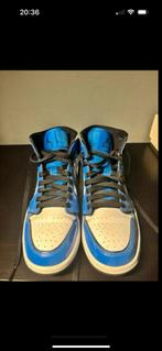Nike Air Jordan 1 Mid Blauw maat 40, Blauw, Ophalen of Verzenden, Nike Air Jordan, Sneakers of Gympen