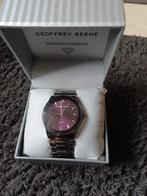 Geoffrey Beene , herenhorloge , black , nieuw in doos, Sieraden, Tassen en Uiterlijk, Horloges | Heren, Staal, Staal, Polshorloge