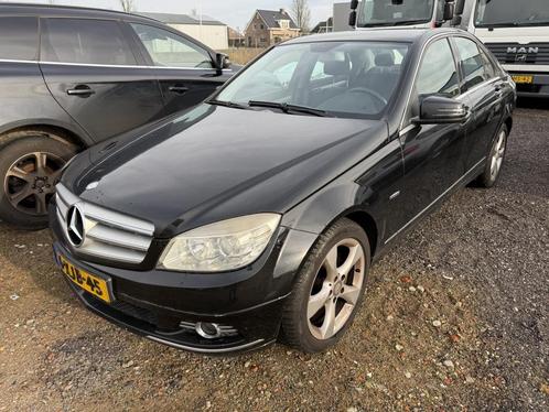 Mercedes-benz C-klasse C250 CDI Sedan 2009 Zwart Motorschade, Auto's, Mercedes-Benz, Bedrijf, C-Klasse, ABS, Airbags, Airconditioning