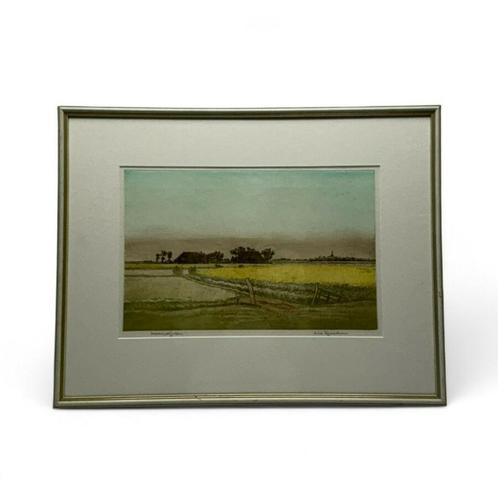 Abe Gerlsma (1909-2012), Antiek en Kunst, Kunst | Etsen en Gravures, Ophalen of Verzenden