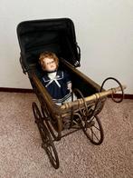 Poppenwagen met pop, Antiek en Kunst, Antiek | Speelgoed, Ophalen