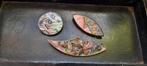 Lotje broches Abalone,Mexico., Ophalen of Verzenden, Overige materialen, Overige typen