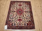 Handgeknoopt perzisch tapijt heriz 167x123, Info@SlatsAntiek.nl, Crème, 100 tot 150 cm, Perzisch