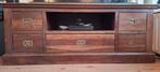 Tv meubel koloniaal hout, Gebruikt, 100 tot 150 cm, Teakhout, Ophalen of Verzenden