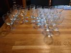 Partij wijn port etc glaswerk glas glazen 20+ stuks, Gebruikt, Ophalen of Verzenden