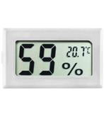 Digitale Thermometer Hygrometer Vochtmeter Klimaatmeter Wit, Huis en Inrichting, Woonaccessoires | Thermometers, Nieuw, Ophalen of Verzenden