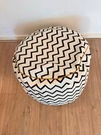 Nobodinoz POEF TIMBUKTU Zwart/Wit, Ophalen of Verzenden, Zo goed als nieuw, Zwart, Zitzak