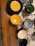 Gekleurd oud servies, Antiek en Kunst, Antiek | Servies compleet, Ophalen