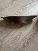 Metalen plantenschaal, Ophalen of Verzenden, Zo goed als nieuw, Rond, Overige materialen