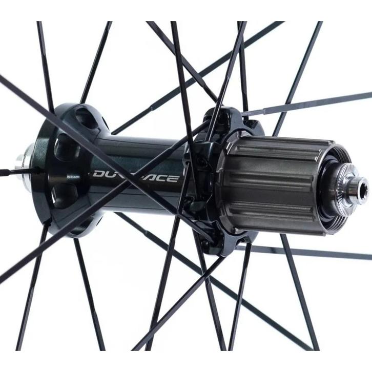 Shimano Dura Ace 9000 C50 naaf voor & achter set - Zwart, Fietsen en Brommers, Fietsonderdelen, Nieuw, Racefiets, Wiel, Ophalen of Verzenden