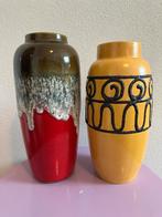 Fat Lava / West Germany vazen, Huis en Inrichting, Woonaccessoires | Vazen, Aardewerk of Porselein, Ophalen of Verzenden, Zo goed als nieuw