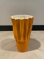 Gert de Mulder oranje vaas, Ophalen, Aardewerk of Porselein, Nieuw, Oranje