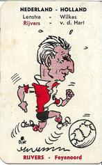 1959 karikatuur Kees Rijvers - Dik Bruynesteyn, Verzamelen, Sportartikelen en Voetbal, Verzenden, Zo goed als nieuw, Buitenlandse clubs