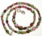 ketting met 62,5 karaat uniek Watermeloen toermalijn, Overige kleuren, Nieuw, Ophalen of Verzenden, Steen of Mineraal