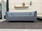 Nieuw Gelderland 4800 3 & 2,5 Blauw Opera stof Design Bank, Huis en Inrichting, 75 tot 100 cm, Ophalen of Verzenden, Rechte bank