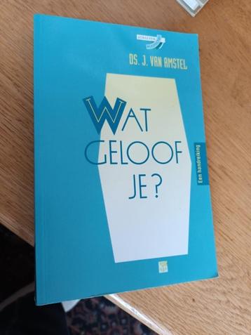 Amstel, Ds. J. van - Wat geloof je ? beschikbaar voor biedingen