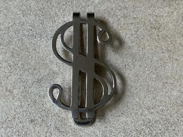 Money clip van Sterling Silver gemerkt in goede staat beschikbaar voor biedingen