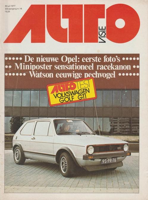 Volkswagen Golf GTI ( type 17 ) testen in Autovisie e.a., Boeken, Auto's | Folders en Tijdschriften, Gelezen, Volkswagen, Ophalen of Verzenden