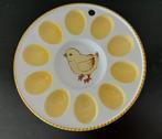 Bord schaal eieren kuiken presenteerbord 10 eieren., Bord(en), Overige stijlen, Ophalen of Verzenden, Zo goed als nieuw
