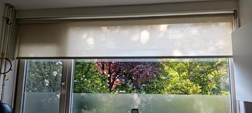 Groot Ecru Luxaflex Rolgordijn - 260x140cm, Huis en Inrichting, Stoffering | Gordijnen en Lamellen, Gebruikt, 100 tot 150 cm, 200 cm of meer