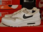 Nike Air Max 1 Light Bone 87 - us 8.5 eur 42, Nieuw, Ophalen of Verzenden, Wit, Sneakers of Gympen