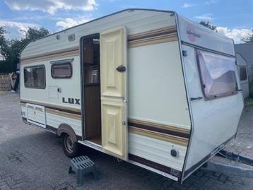 Bürstner Lux 470 1981; vastbed stapelbed tent beschikbaar voor biedingen