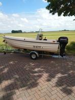 Wato 490 consoleboot Incl. motor+trailer. Placom 360, Watersport en Boten, Vis- en Consoleboten, Ophalen, Gebruikt, 30 tot 50 pk