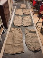 Op te halen in de oosterparkbuurt zijn zeven jute zakken, Ophalen