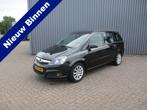 Opel Zafira 1.8 Temptation 7 Persoons (bj 2007), Stof, Zwart, 4 cilinders, Zwart