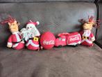 Stoffen Coca-Cola kerst versiering/figuren, Verzamelen, Merken en Reclamevoorwerpen, Overige typen, Ophalen of Verzenden, Zo goed als nieuw
