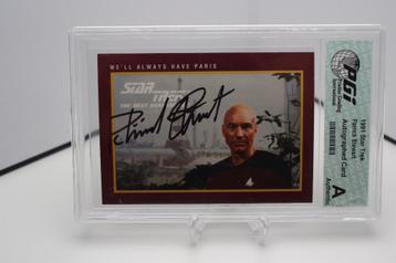 Patrick Stewart gesigneerde Star Trek beschikbaar voor biedingen