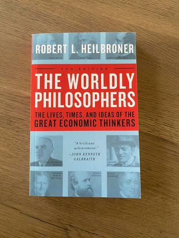Heilbroner - The Worldly Philosophers (7e editie) beschikbaar voor biedingen
