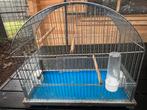 Complete retro vogelkooi in goede staat, Dieren en Toebehoren, Vogels | Hokken en Kooien, Ophalen of Verzenden, Zo goed als nieuw