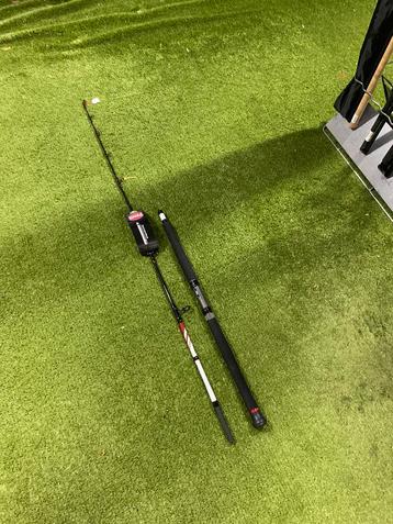 Nieuwe Penn Squadron II Vertical hengel, 1.90m 50-150 gr beschikbaar voor biedingen