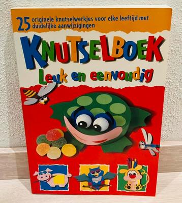 Knutselboek leuk en eenvoudig kinderen handarbeid sint beschikbaar voor biedingen