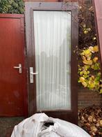 Houten Buitendeuren - 2 stuks zijn 210x82 en 201x83, Doe-het-zelf en Verbouw, Deuren en Horren, Ophalen, Gebruikt, 80 tot 100 cm