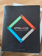 HTML & CSS Design Boek - Jon Duckett, Boeken, Informatica en Computer, Ophalen of Verzenden, Zo goed als nieuw, Internet of Webdesign