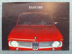 Leaflet BMW 1800 - NL, Ophalen of Verzenden, Gelezen, BMW