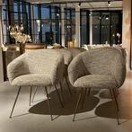 Eetkamerstoel Amalfi Richmond Interiors, Huis en Inrichting, Stoelen, Overige kleuren, Nieuw, Ophalen of Verzenden, Stof