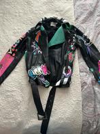 Nieuw stoer leer bikerjack Asos maat 34, ASOS, Zwart, Nieuw, Ophalen of Verzenden